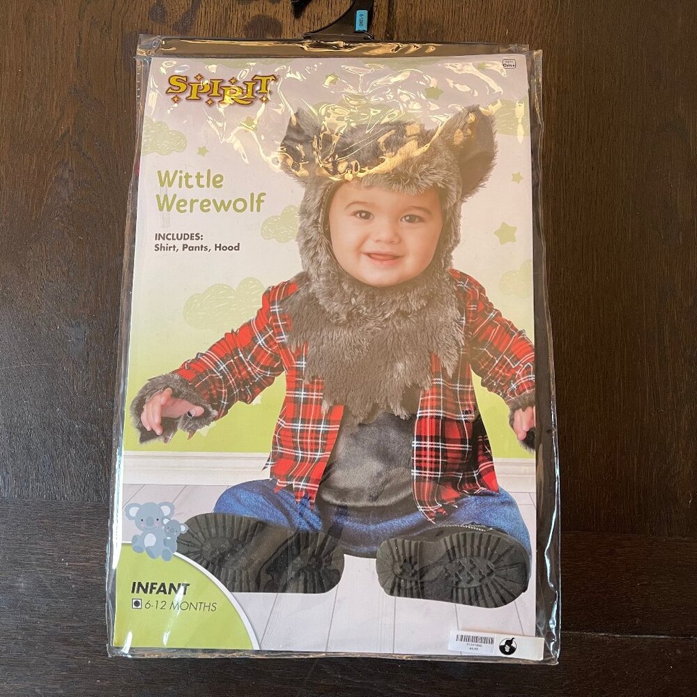 Wittle Werewolf sz 6-12 months